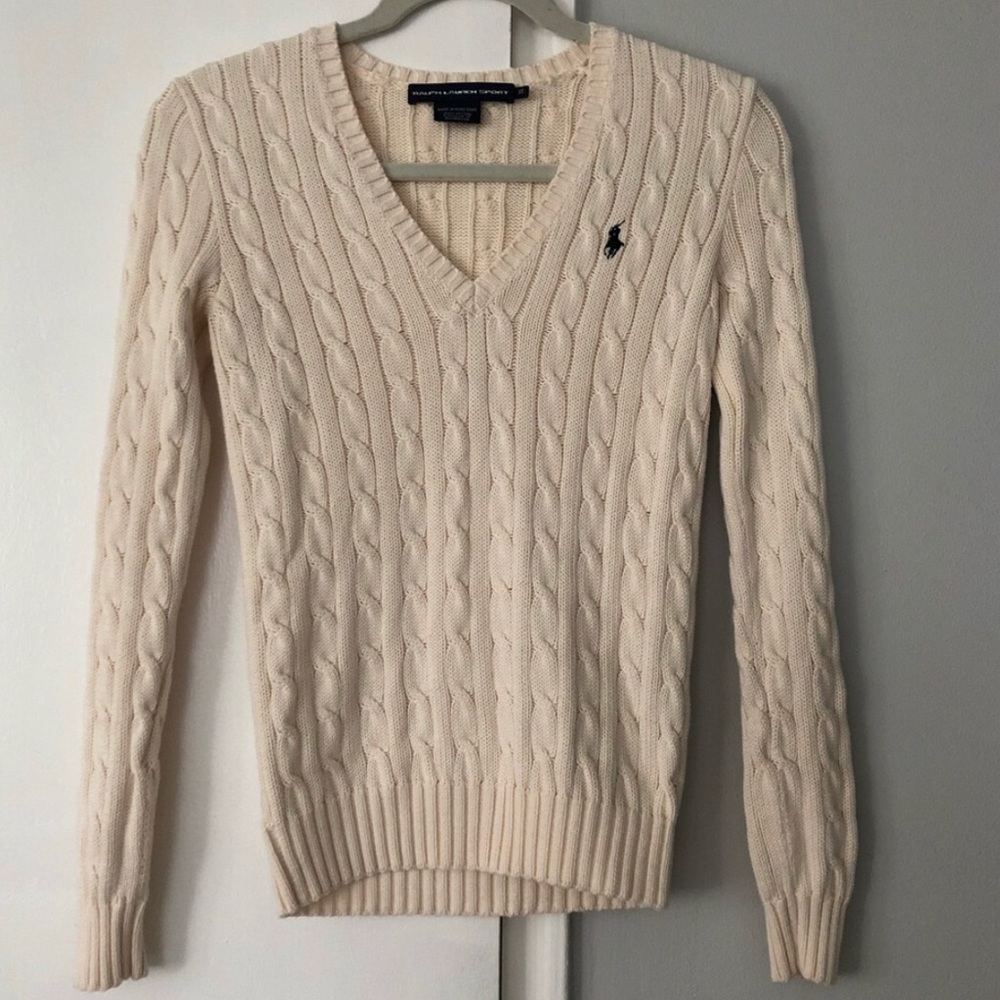 Ralph Lauren sweater off white
